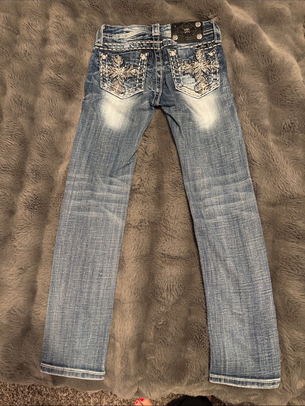 Miss me girls size 7 skinny jeans great condition